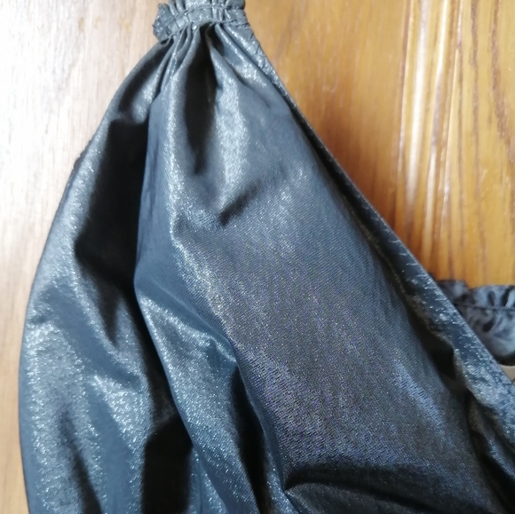 Maxx Studio Medium Gunmetal Silver baby doll dress - Picture 4 of 7